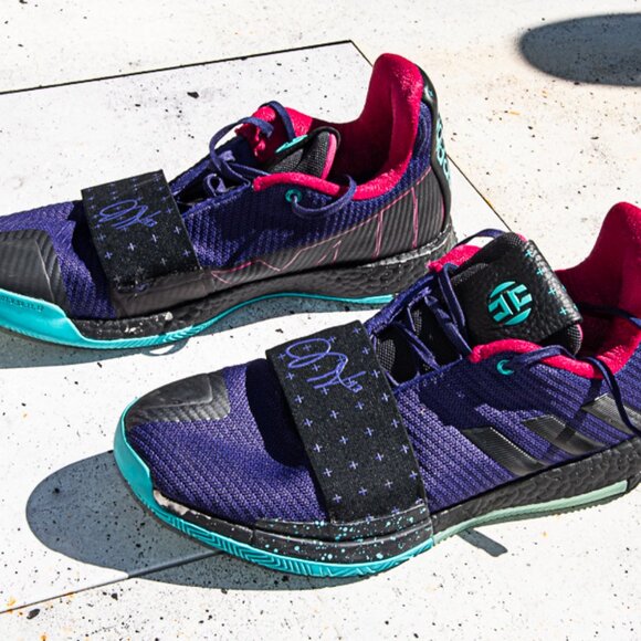 Adidas "James Harden Vol. 3 Drew League Men Size 10 1/2 - Picture 2 of 5